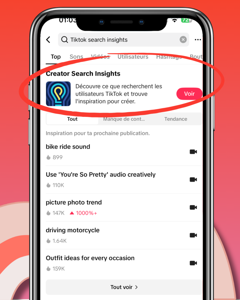 TikTok Creator Search Insight